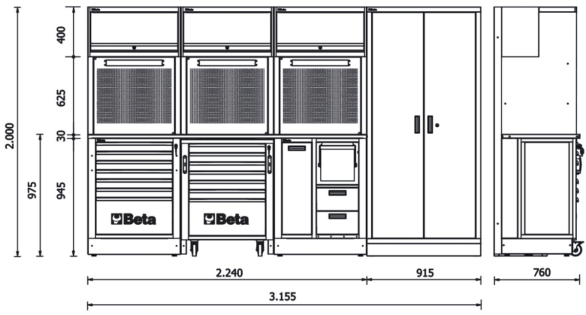 RSC502.0F dimensions